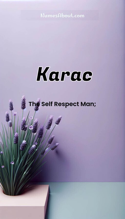 Meaning of Karac