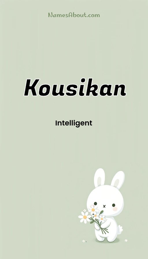 Meaning of Kousikan