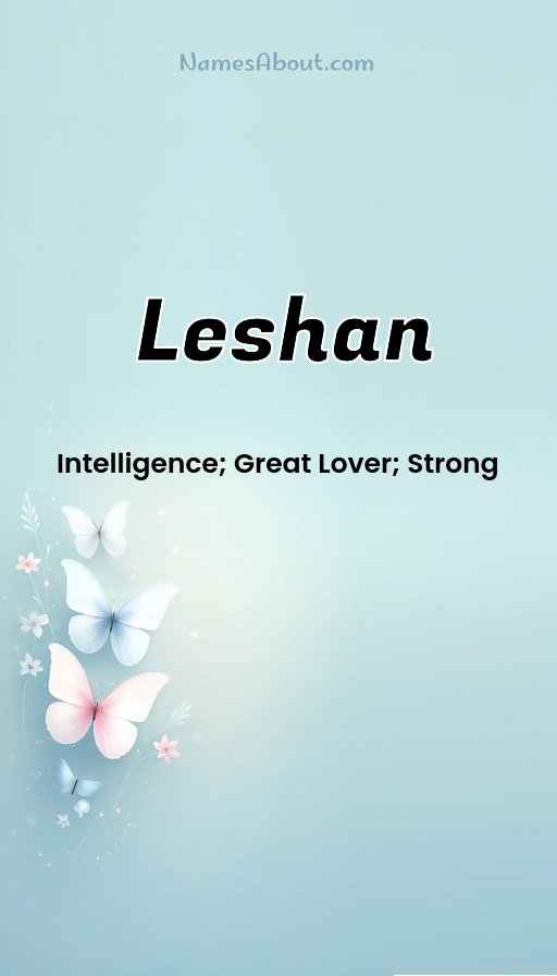 Meaning of Leshan