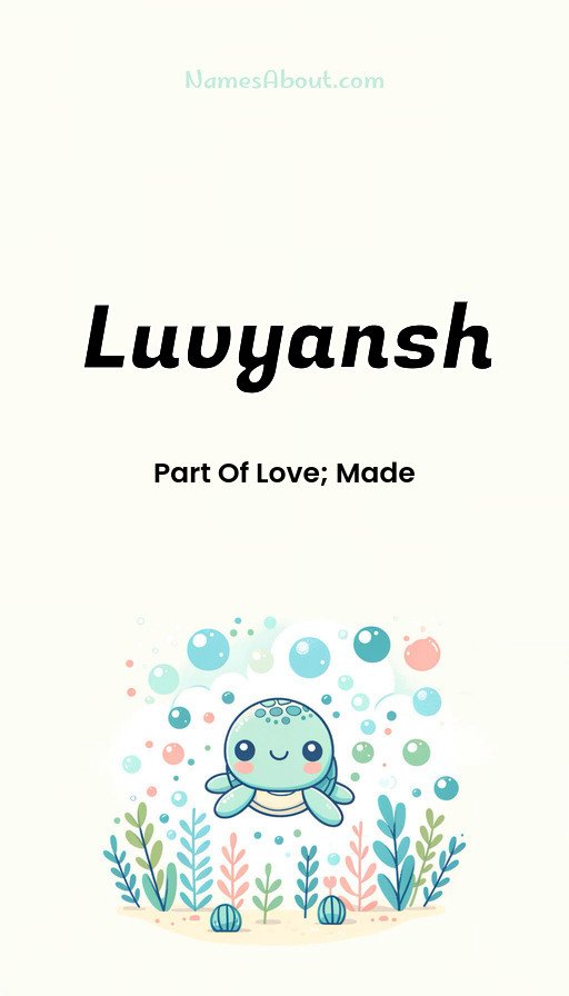 Meaning of Luvyansh