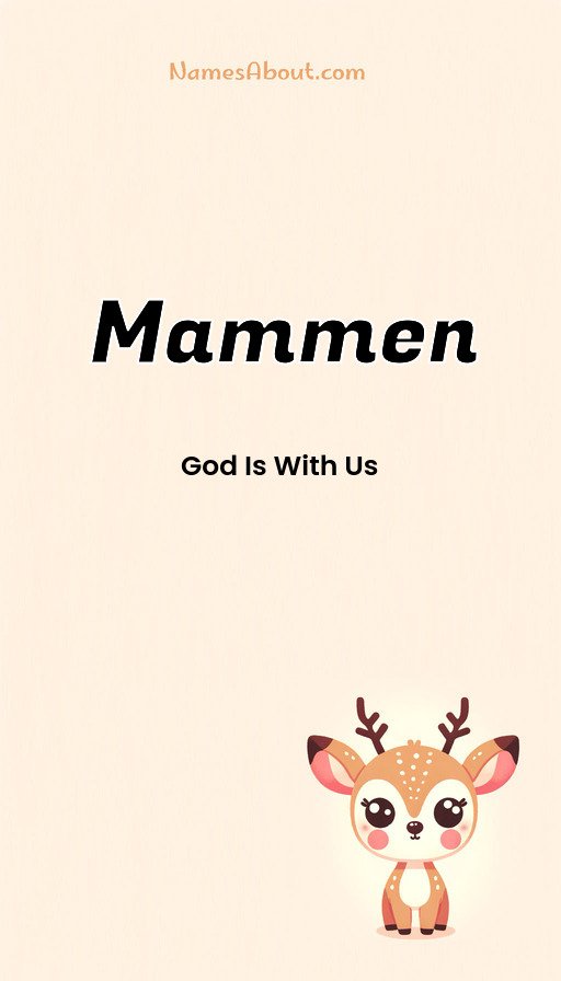 Meaning of Mammen