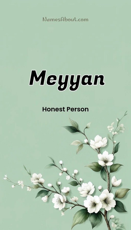 Meaning of Meyyan