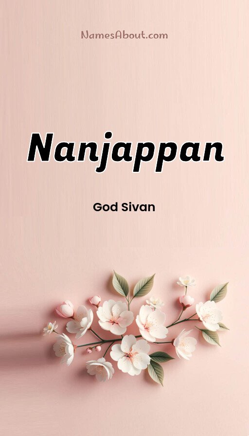 Meaning of Nanjappan