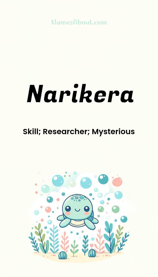 Meaning of Narikera