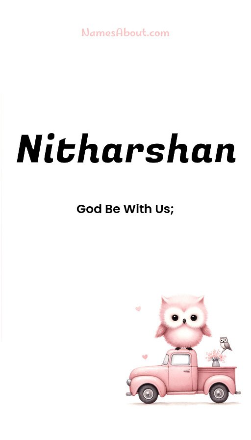 Meaning of Nitharshan