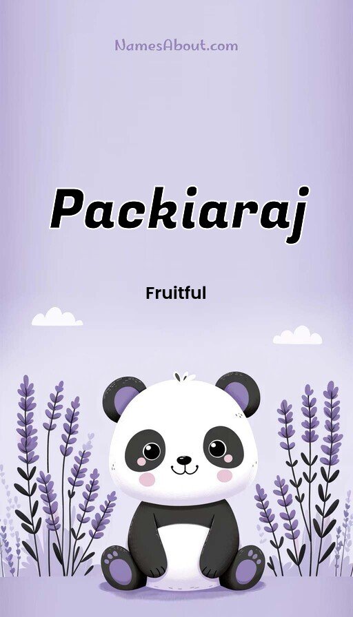 Meaning of Packiaraj
