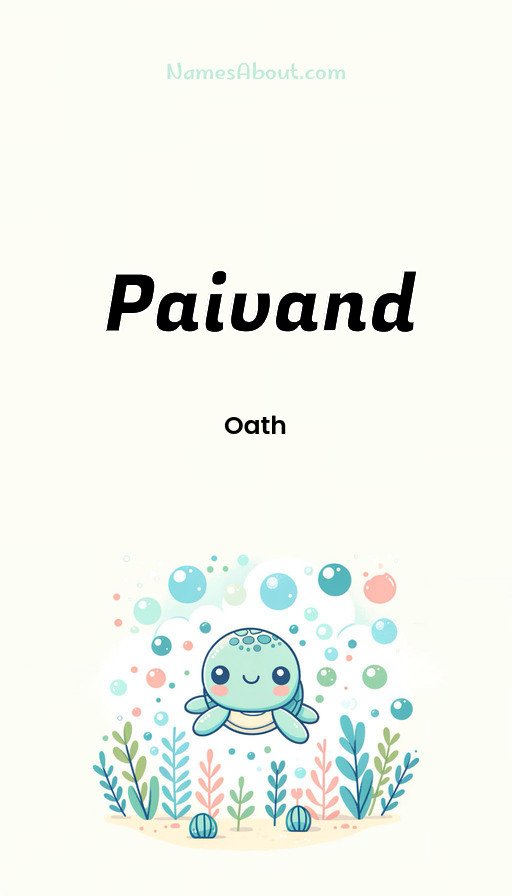 Meaning of Paivand