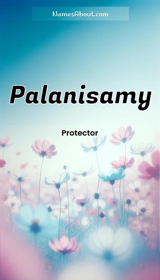 Meaning of Palanisamy