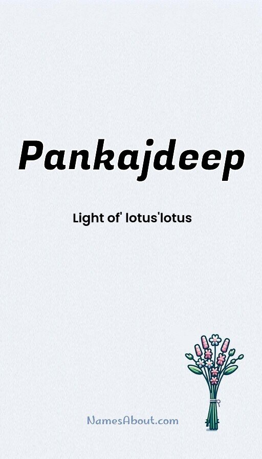 Meaning of Pankajdeep