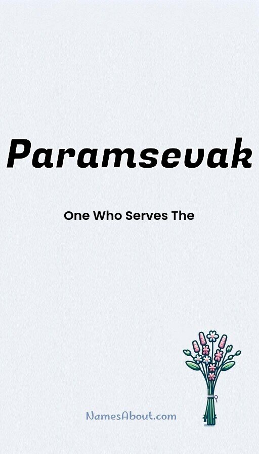 Meaning of Paramsevak