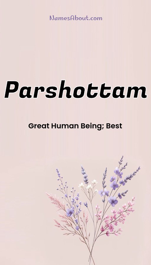 Meaning of Parshottam
