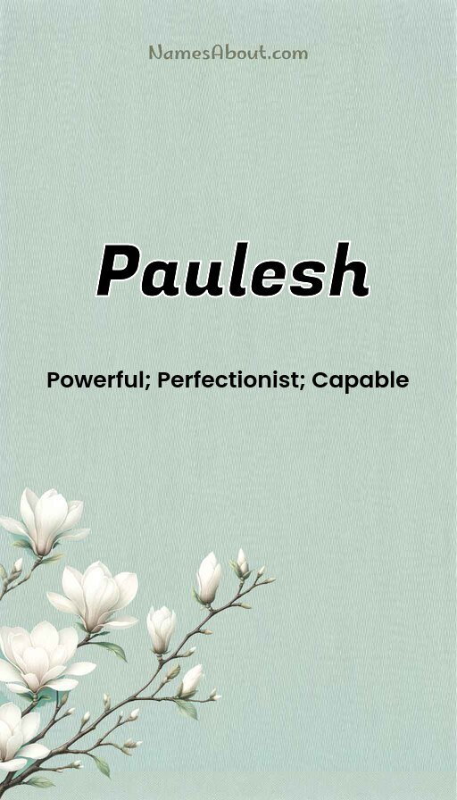 Meaning of Paulesh