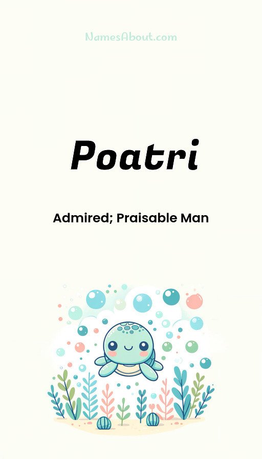 Meaning of Poatri