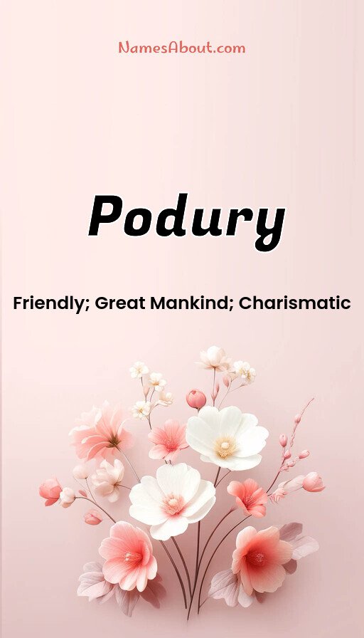 Meaning of Podury