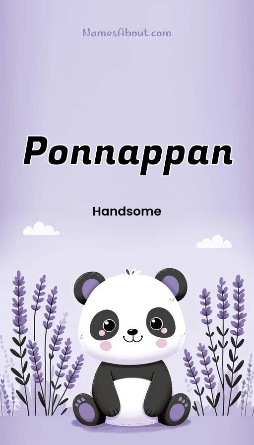 Meaning of Ponnappan
