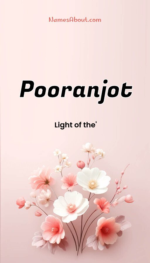 Meaning of Pooranjot
