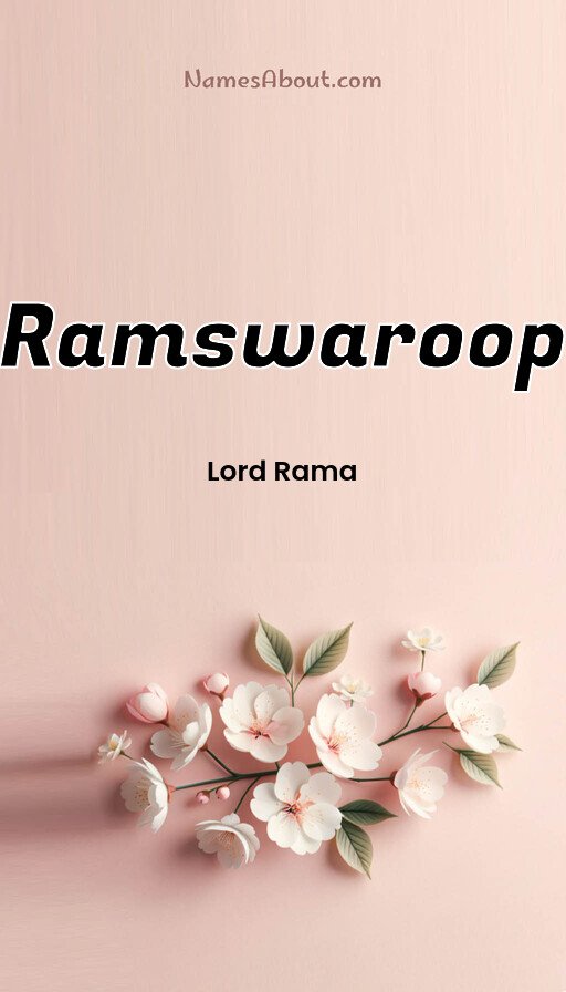 Meaning of Ramswaroop