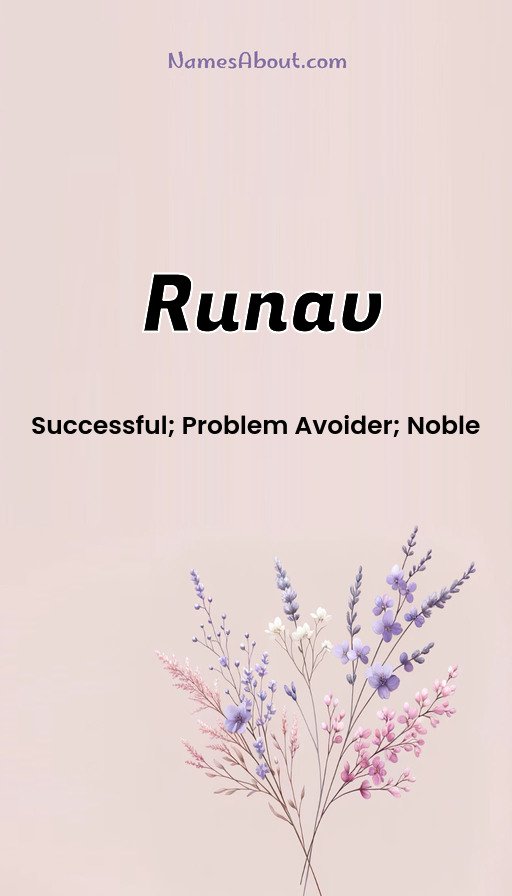 Meaning of Runav