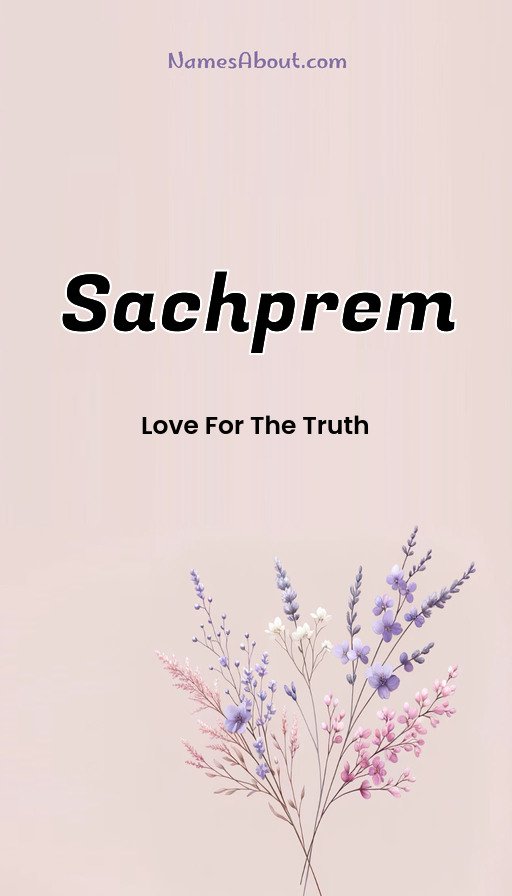 Meaning of Sachprem