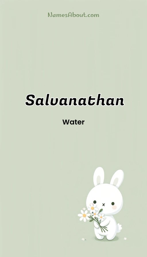 Meaning of Salvanathan