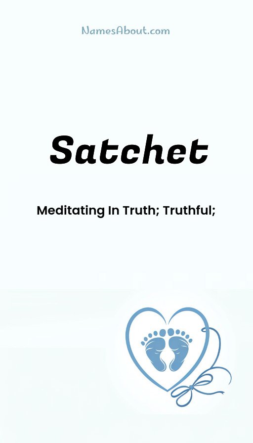 Meaning of Satchet