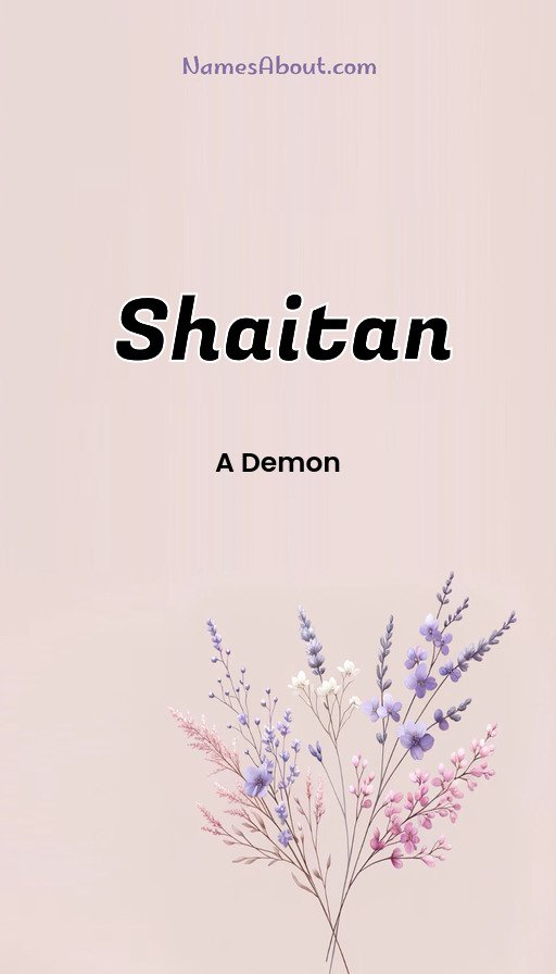 Meaning of Shaitan