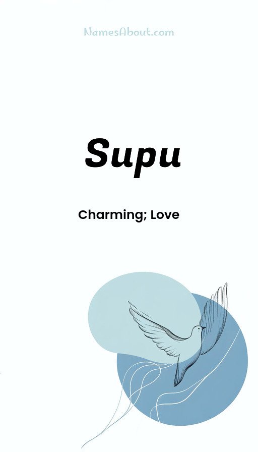 Meaning of Supu