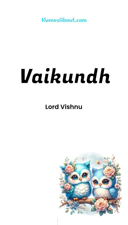 Meaning of Vaikundh