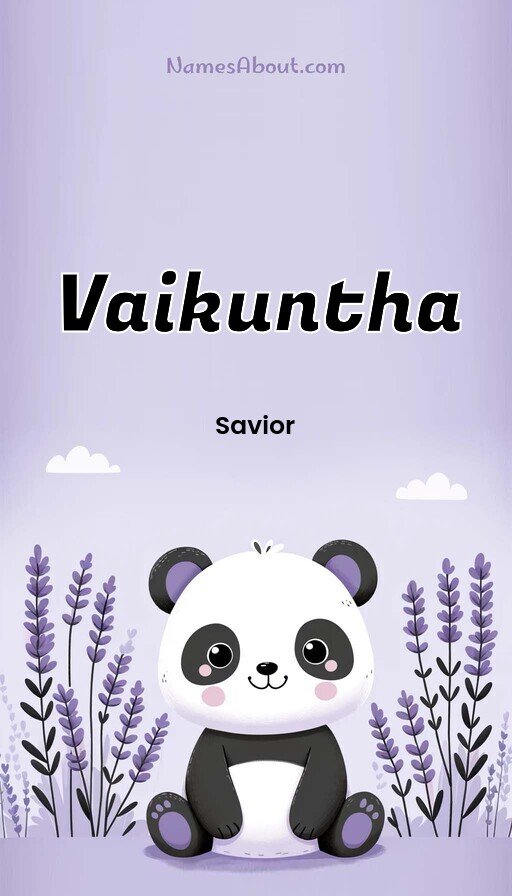 Meaning of Vaikuntha