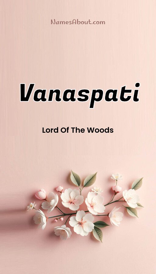 Meaning of Vanaspati