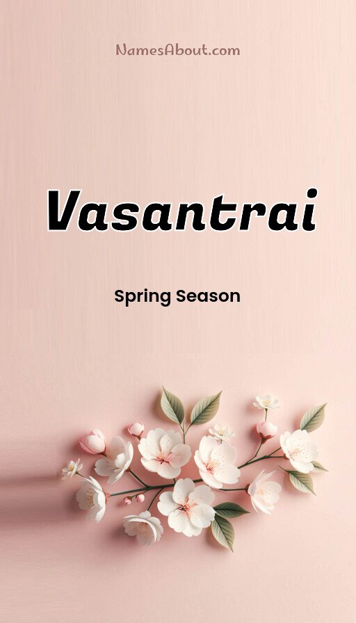 Meaning of Vasantrai