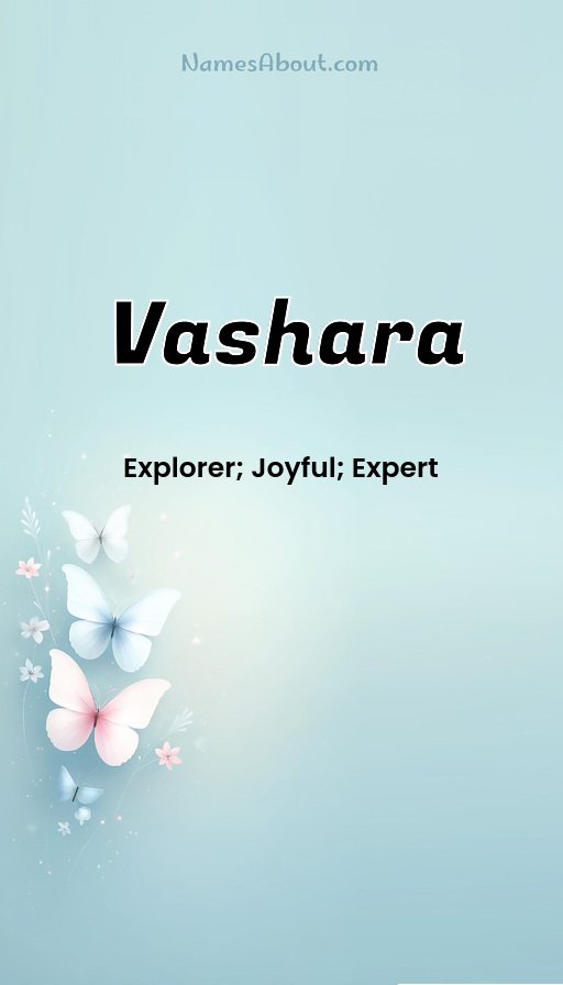 Meaning of Vashara