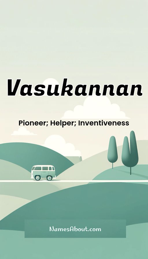 Meaning of Vasukannan