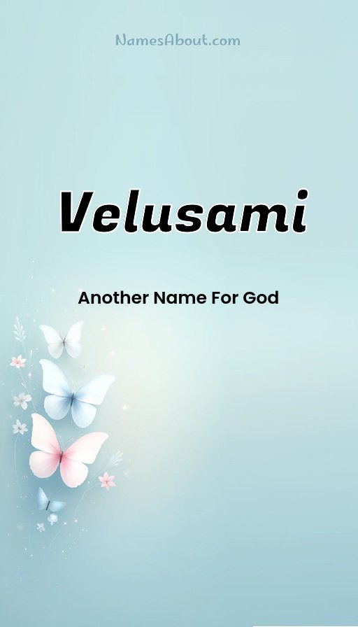 Meaning of Velusami