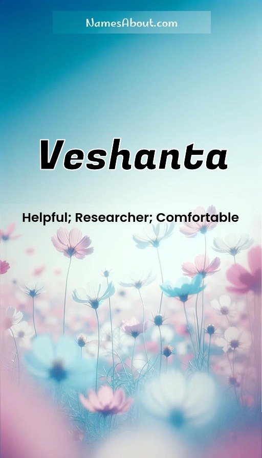 Meaning of Veshanta
