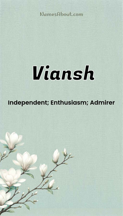 Meaning of Viansh