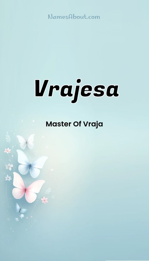Meaning of Vrajesa