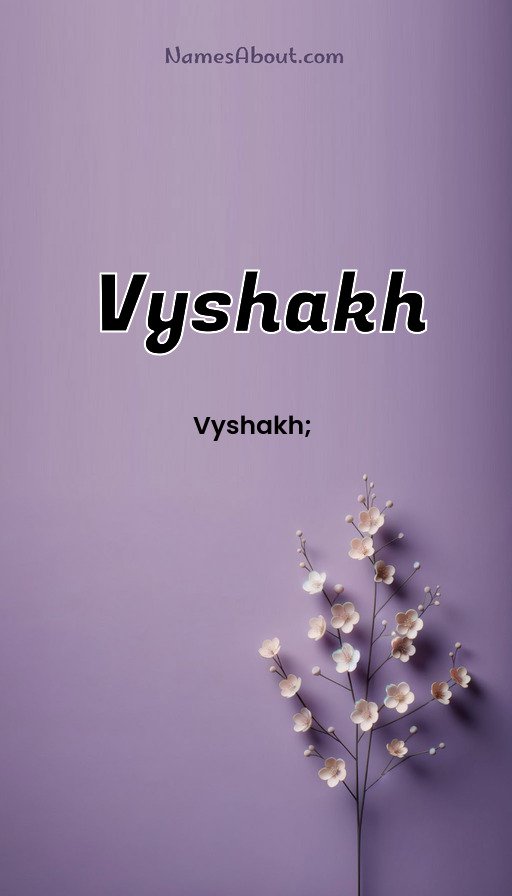 Meaning of Vyshakh