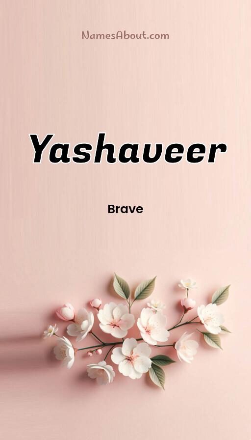 Yashaveer name and meaning