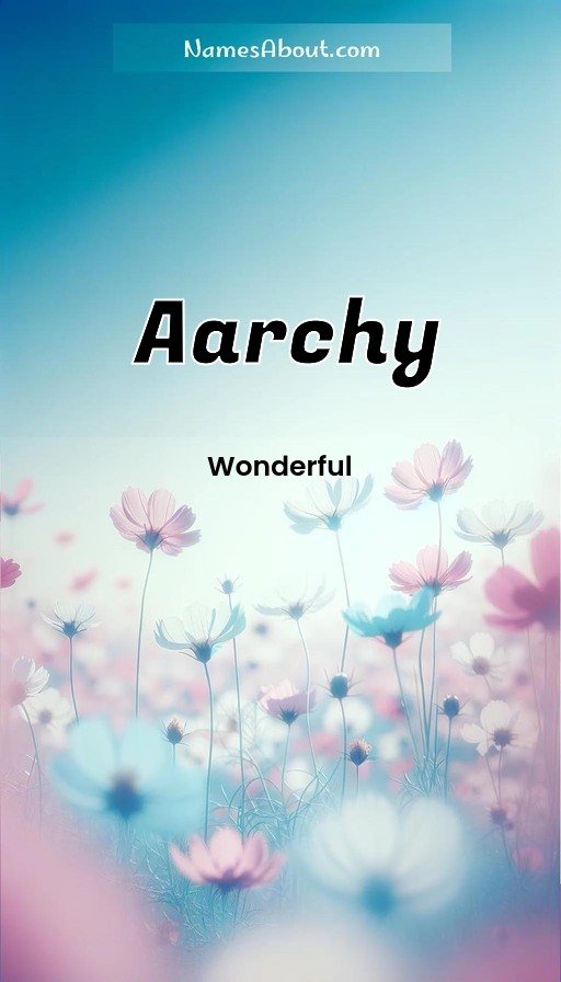 Meaning of Aarchy