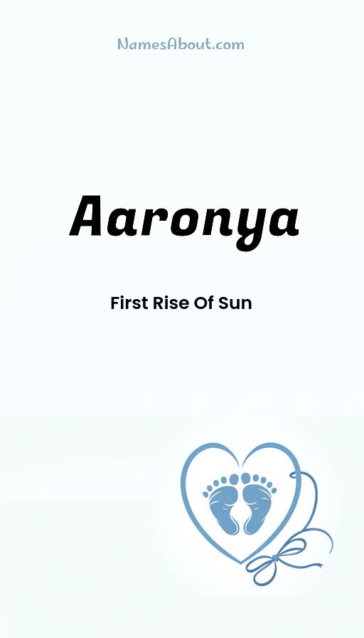 Meaning of Aaronya