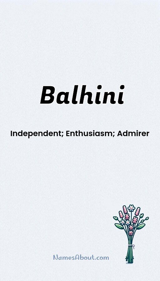 Meaning of Balhini