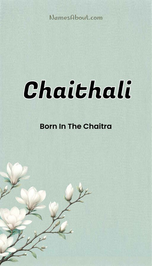 Meaning of Chaithali