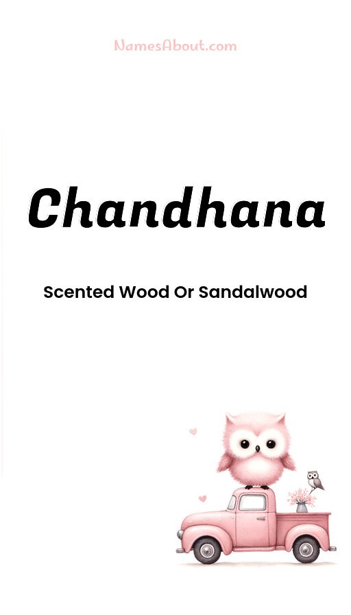 Meaning of Chandhana
