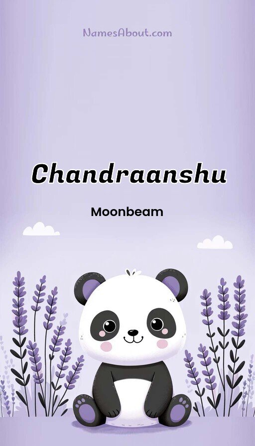 Meaning of Chandraanshu