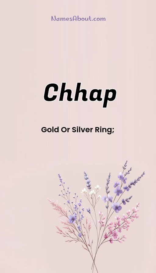 Meaning of Chhap