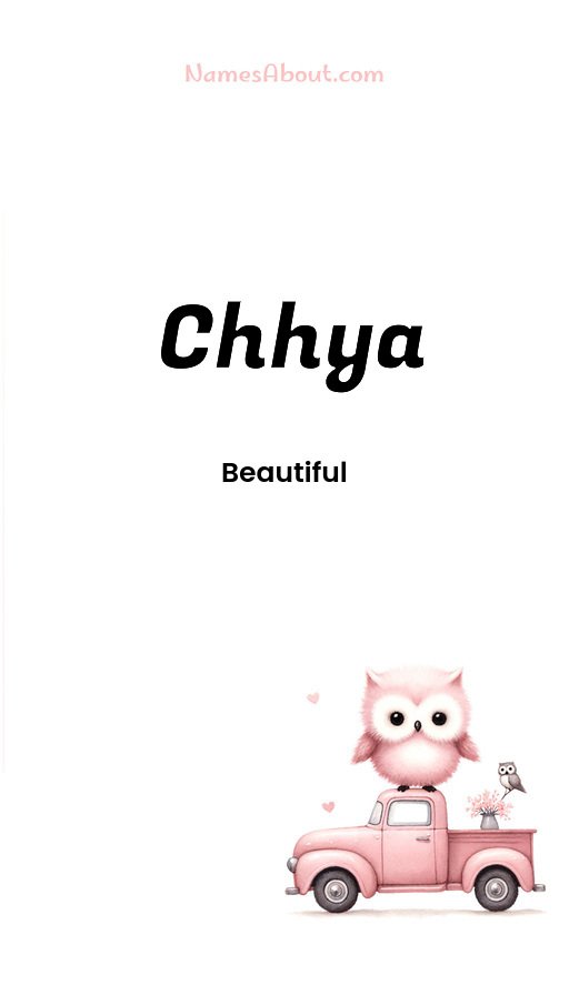 Meaning of Chhya