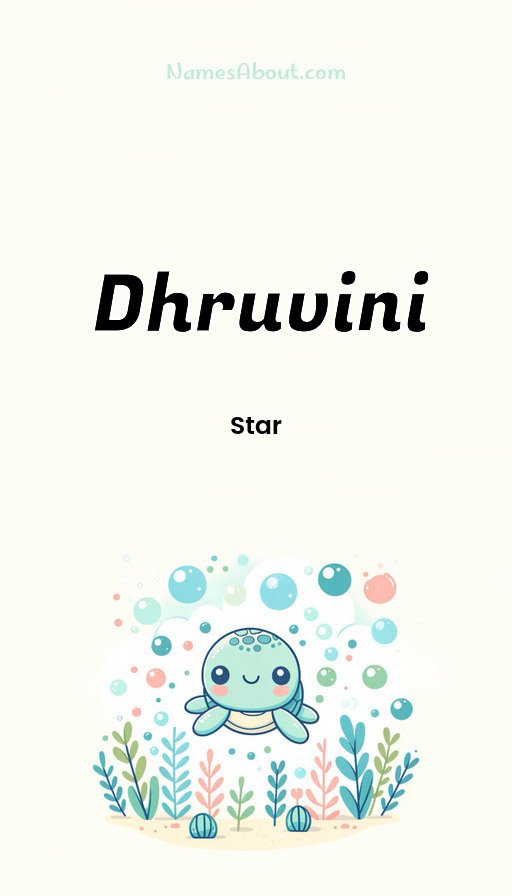 Meaning of Dhruvini