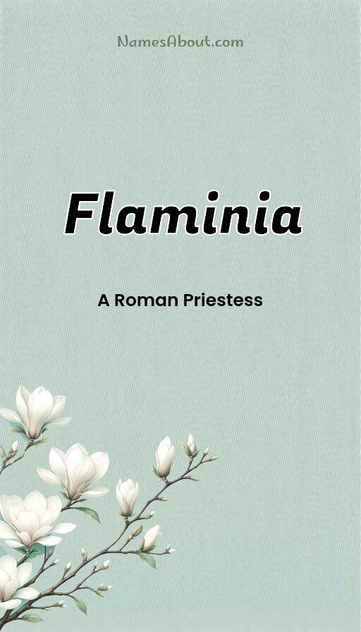 Meaning of Flaminia