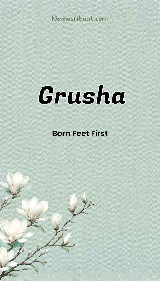 Meaning of Grusha